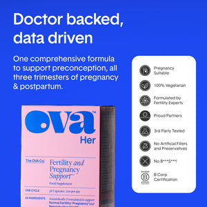 OVAHer - Fertility & Pregnancy Support